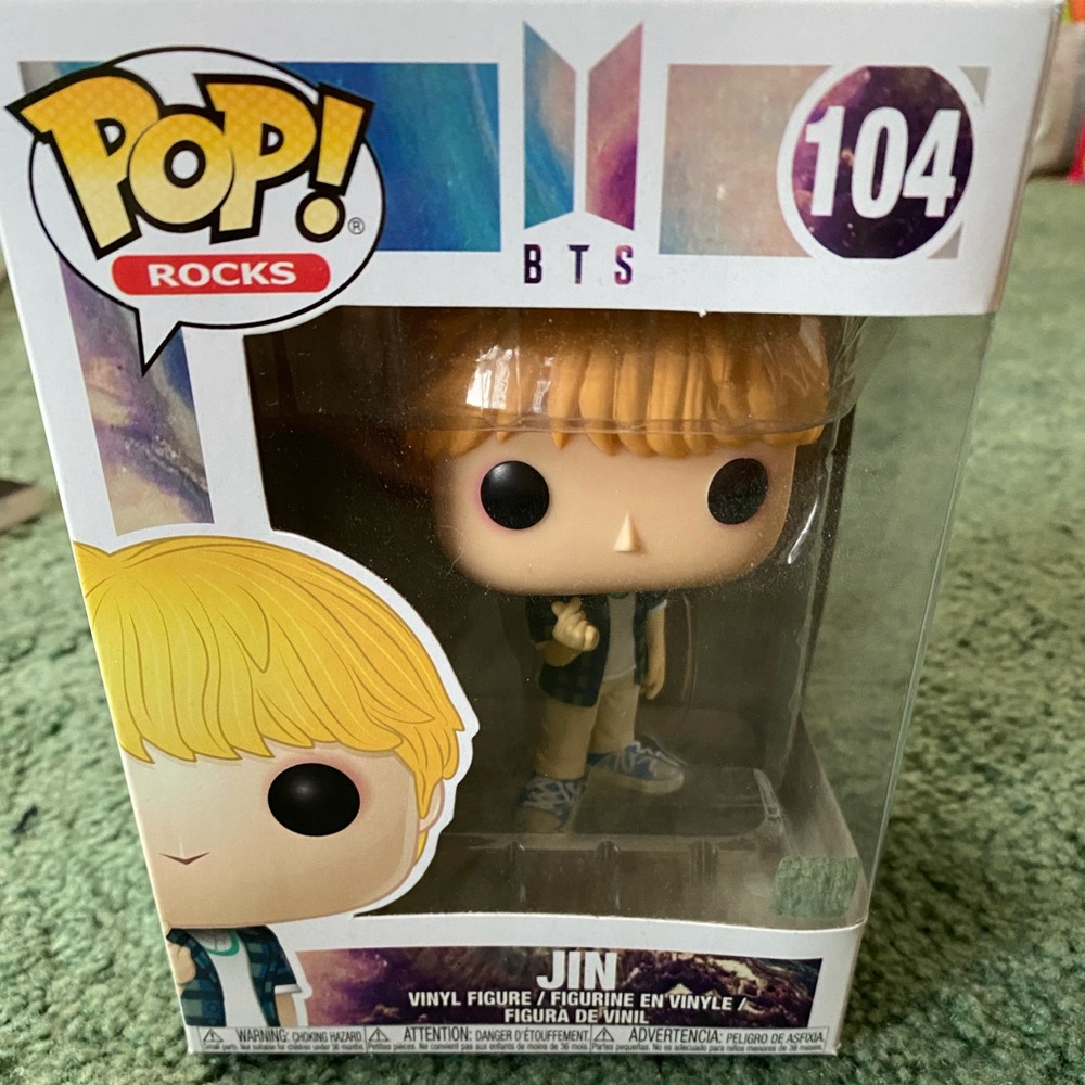 BTS Jin Funko Pop! Great Condition! Comes in box!